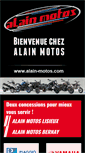 Mobile Screenshot of alain-motos.com